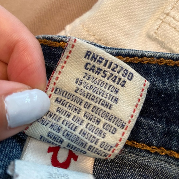 True Religion women’s blue skinny jeans - Picture 5 of 6